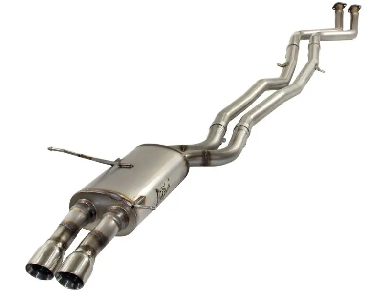 Afe Mach Force Xp Stainless Steel Cat-Back Exhaust System For 2001–2005 Bmw E46 325I/Ci & 330I/Ci (2.5L & 3.0L L6) 1