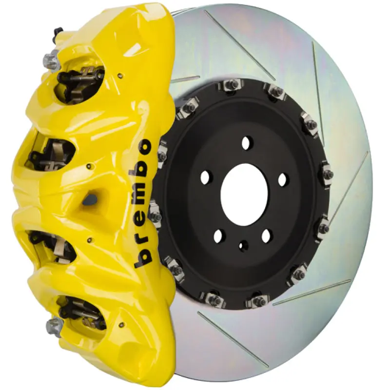 Brembo Gt Big Brake Kit For 2021+ Cadillac Escalade – Front, 8-Piston Calipers, 412X38Mm Slotted Two-Piece Rotors 1