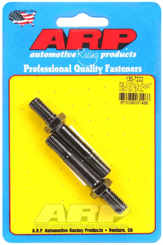 Arp Rocker Arm Stud Kit — Designed For Big-Block Chevrolet Engines With Aluminum Cylinder Heads 1