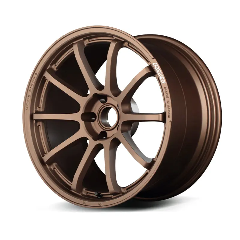Gram Lights 57Nr 18X8.5-Inch Dark Bronze Alloy Wheel With +45 Offset And 5X112 Bolt Pattern 1