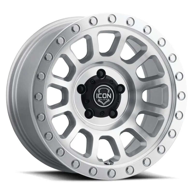 Icon Hulse Forged Alloy Wheel – 18X9", 8X180, 12Mm Offset, Silver Machined Finish 1