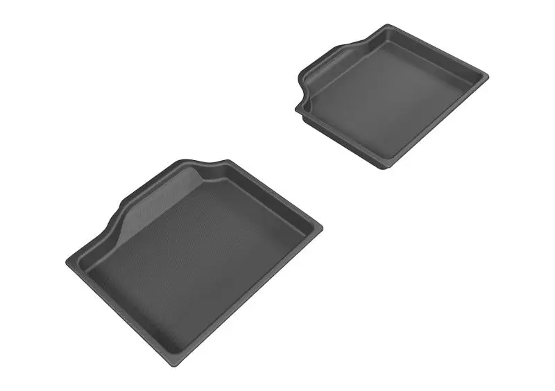 3D Maxpider Custom Fit Rear Floor Mats For 2014–2016 Mini Countryman Kagu – Black 1