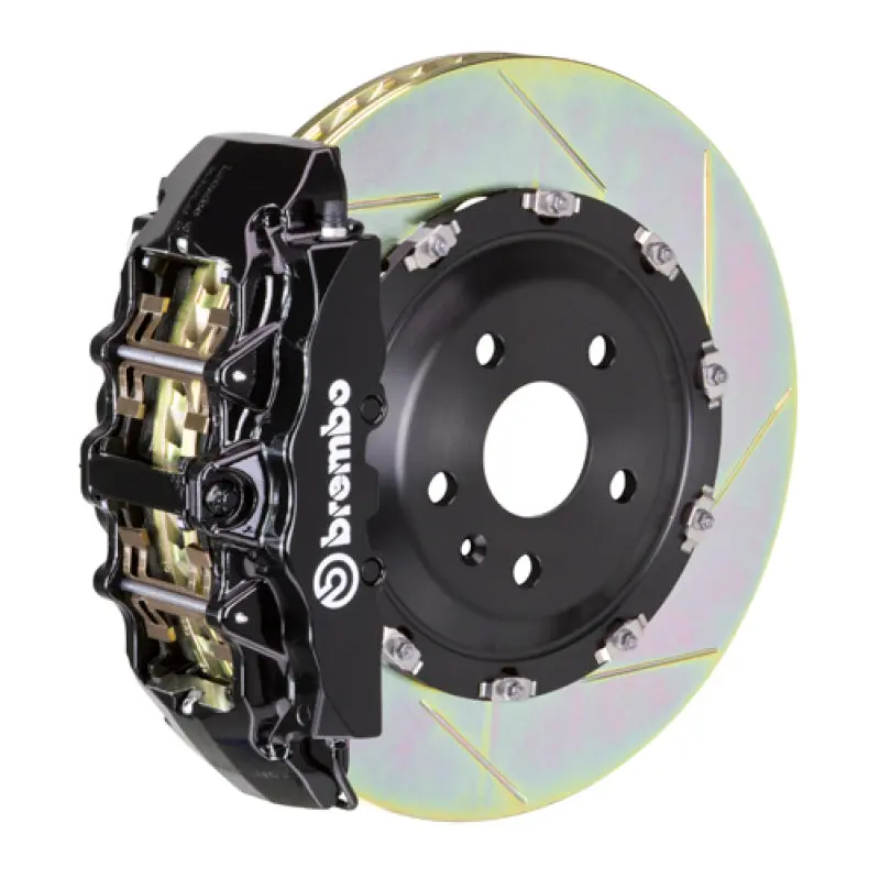 Brembo Gt Big Brake Kit – Front 6-Piston Calipers With 380X34Mm Two-Piece Slotted Rotors For 2017–2020 Audi Rs3 Sedan 1