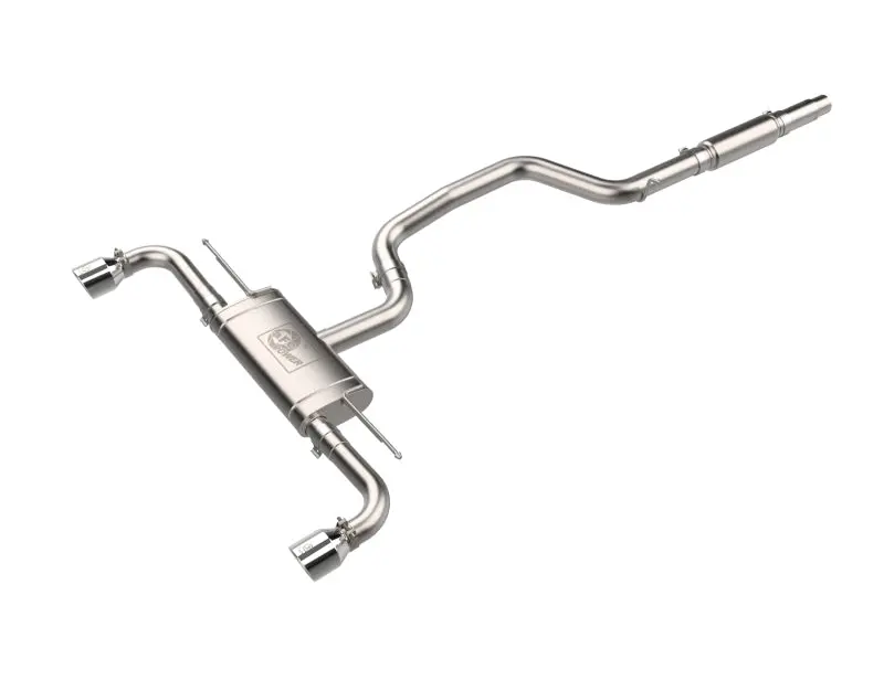 Afe Mach Force Xp Cat-Back Exhaust – Vw Gti (2022–2024), 3" To 2.5", Stainless Steel 1