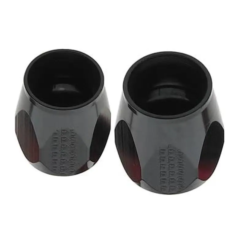 Fragola -6An Socketless Pro-Flow Fitting – Black Anodized 1