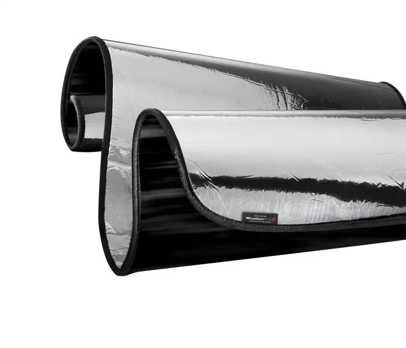 Weathertech Techshade Full-Vehicle Sunshade Kit For 2020–2024 Audi A6 Allroad – Silver & Black 1